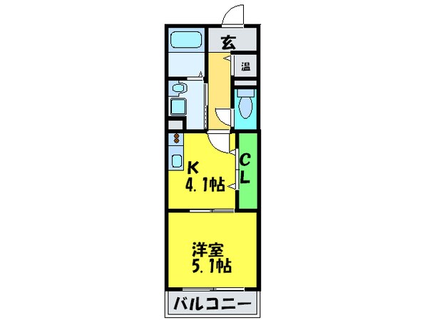 アインスフィアの物件間取画像